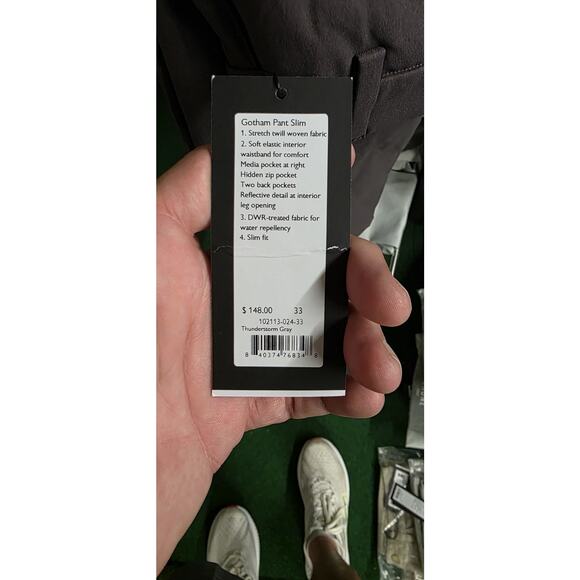 Rhone Men’s Gotham Pant - Slim - Picture 7 of 7